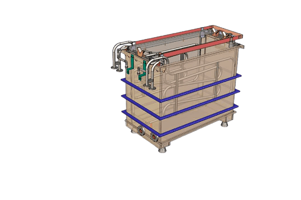 Типы нагревателей для гальванических ванн