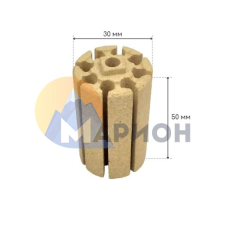 Наборная керамика, центральный элемент 30 мм